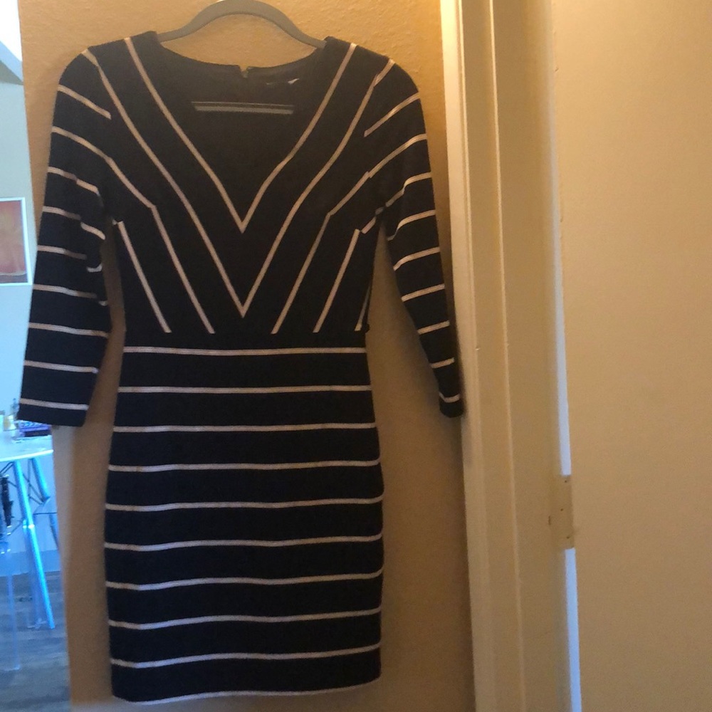 WHBM Striped dress